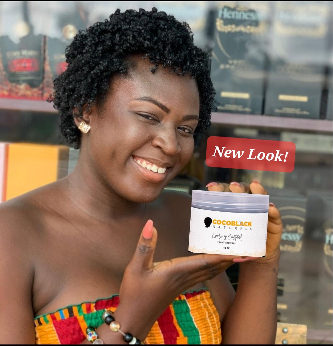 Coco Black Naturals Curling Custard
