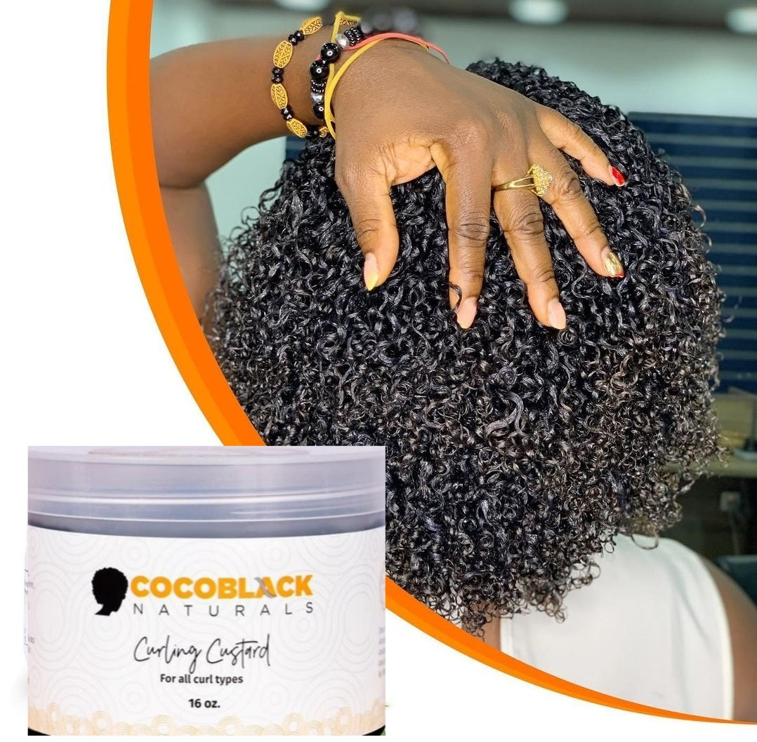Coco Black Curling Custard