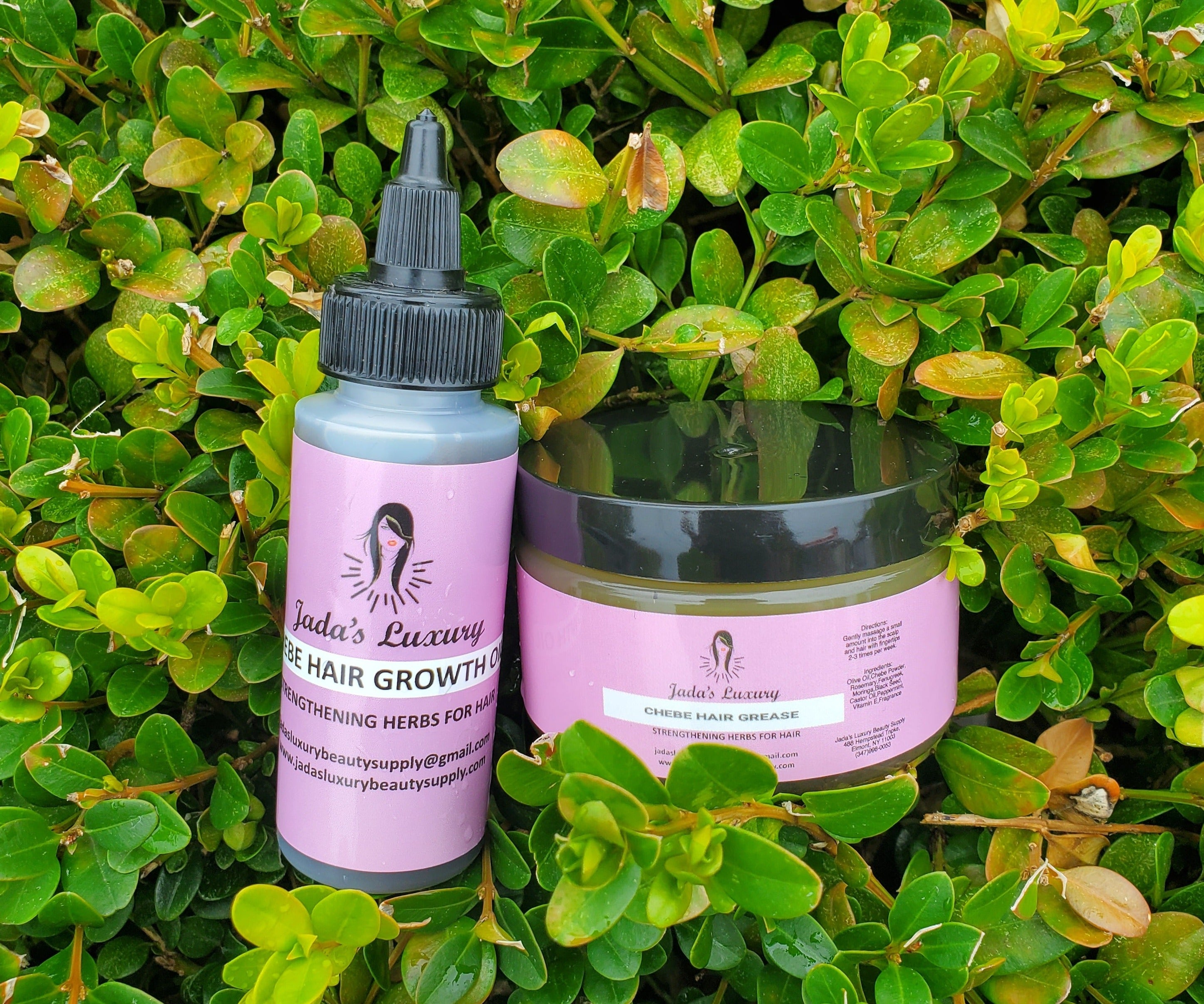 JADA'S LUXURY CHEBE HAIR OIL & CHEBE HAIR GREASE TRAVEL SET